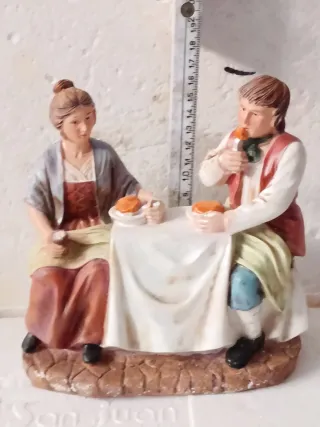 Pastore presepe resina San Juan