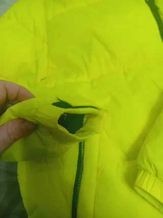 Plumífero Zara Amarillo Hombre