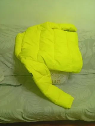 Plumífero Zara Amarillo Hombre