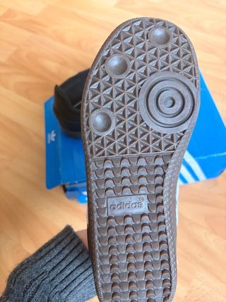 Zapatillas Adidas Samba Mary Jane Negro Blanco