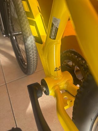 Bicicleta Sunn 20 Amarilla como nueva , Poco Uso.