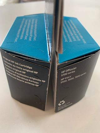 Tinta HP 62 Tricolor y Negro