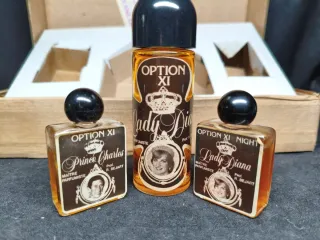 Set di profumi Lady Diana e Principe Carlo anni '80