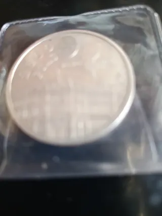 Moneda 2000 Pesetas Plata, Juan Carlos 1994. Nueva