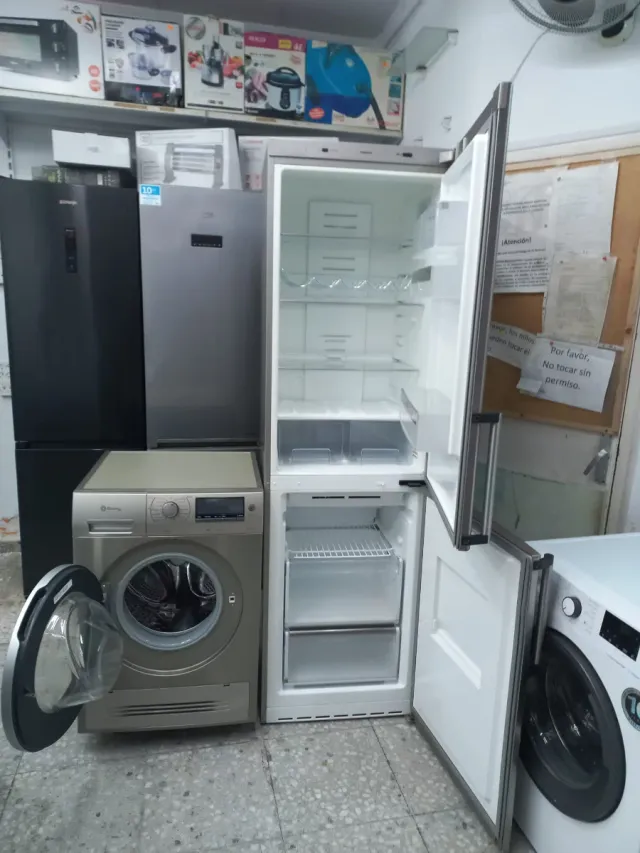 Nevera y lavadora secadora pack súper oferta