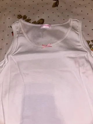 Canottiera intima bambina Bimbissimi 9 anni