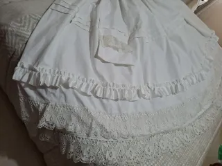 Gonne con pizzi a bolillo, abito tradizionale