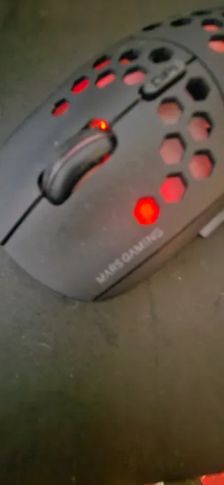 Ratón Gamer Mars Gaming Led RGB