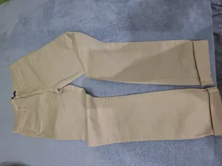 Americana y pantalón chino niño azul talla 11/12