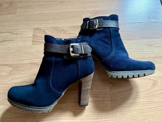 Botines Martinelli Azul y Marrón Talla 38