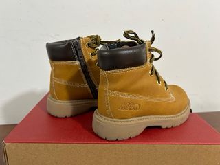 Scarponcino ocra da bambino Asso