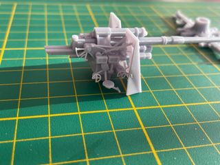 Postazione Flak 36 Tedesca