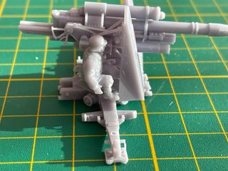 Postazione Flak 36 Tedesca