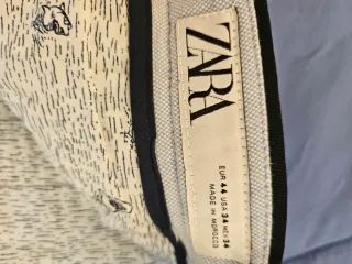 Bermuda Zara Hombre Azul