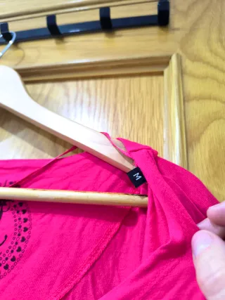 Camiseta Desigual Rosa Talla M