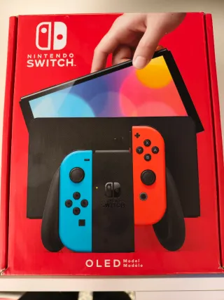Nintendo Switch OLED Azul/Rojo