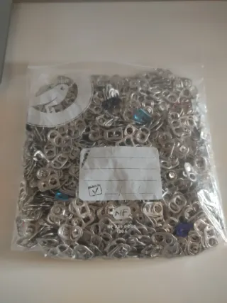 Chapas o anillas de refresco Aluminio (500 gramos)