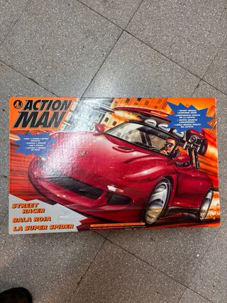 Coche Action Man Street Racer + 2 figuras