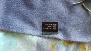 Sciarpa in Cashmere Lana Monet Art