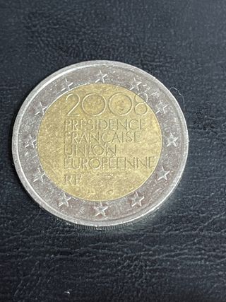 Moneda 2€ Francia 2008 Presidencia UE