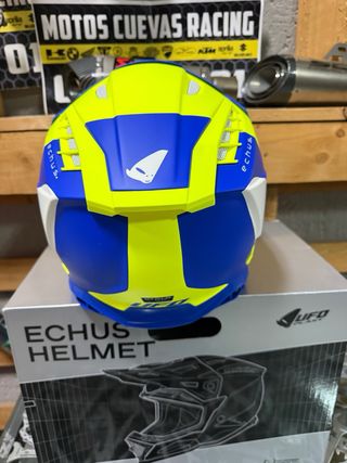 OFERTA Casco UFO ECHUS Cross/Enduro Fibra Vidrio