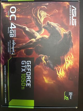 Tarjeta Gráfica ASUS GTX 1050 Ti OC 4GB GDDR5