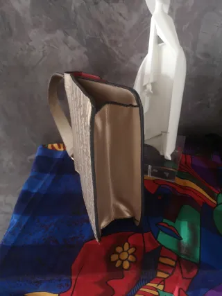 BolsoVintage Louis Vuitton Beige/Dorado