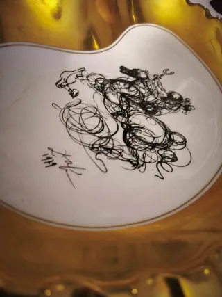 Bandeja/cenicero Dalí Schirnding Bavaria 1979