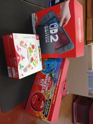 Pack Nintendo Switch: Consola + Mando + Volantes