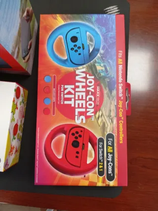 Pack Nintendo Switch: Consola + Mando + Volantes