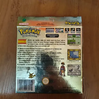 Pokémon Oro GBC (Game Boy Color) Original PAL 🇪🇸