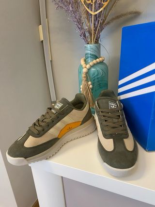 Adidas SL 72 Zapatillas Beige y Verde