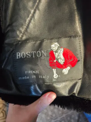 Giacca Bomber Pelle Uomo Nera