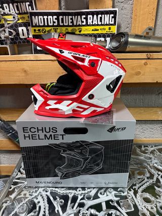 OFERTA Casco UFO Echus Cross Fibra Vidrio