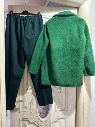 Completo donna verde