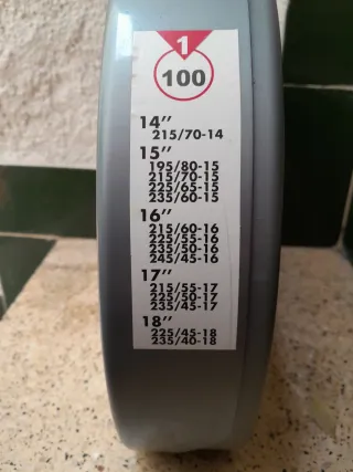 Cadenas para nieve 9mm