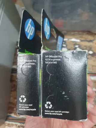 Cartuchos HP 935XL Magenta y 934XL Negro