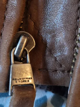 Chaqueta Aviador Piel Marrón