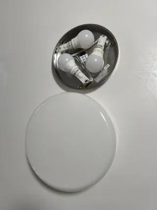 2x Plafón LED 30cm IKEA