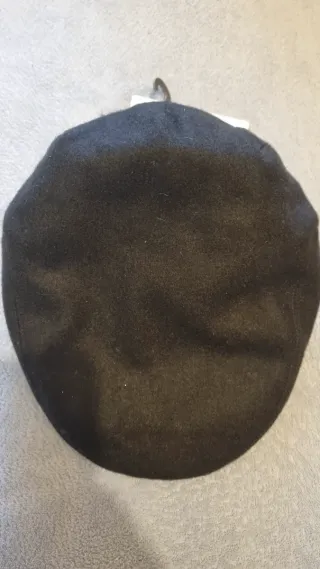 Gorra plana Barbour negra