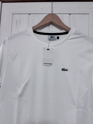 Camiseta Lacoste Blanca