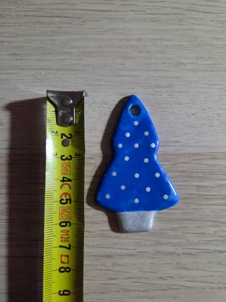 4 Alberi da Appendere con Pallini Argento.