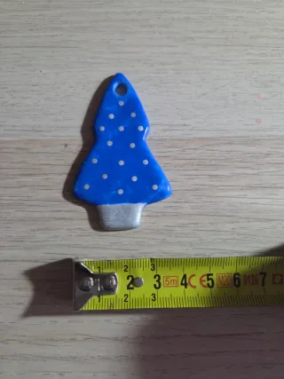 4 Alberi da Appendere con Pallini Argento.