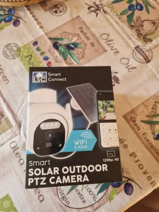 Cámara IP Solar Exterior LSC Smart Connect
