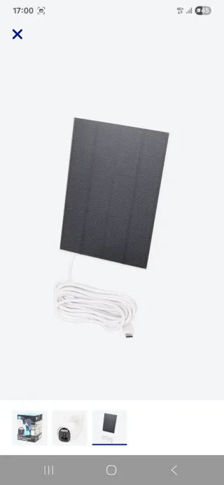 Cámara IP Solar Exterior LSC Smart Connect