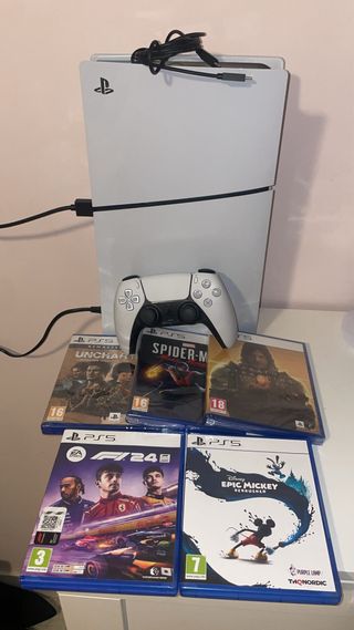 Playstation 5 + 5 Juegos 848 gb