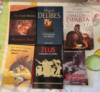 Lote 6 Libros Lectura General