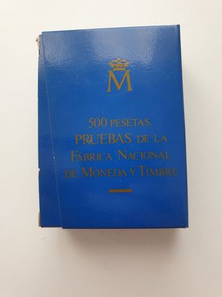 Estuche Moneda 500 Pesetas 1987 XXV Aniversario