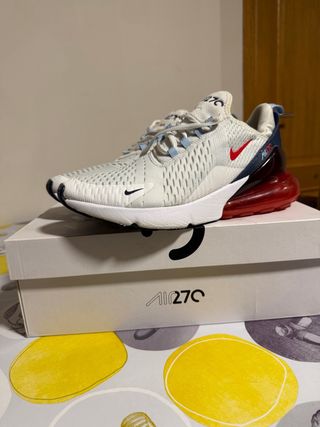Nike Air Max 270 Blancas Rojas