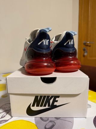 Nike Air Max 270 Blancas Rojas